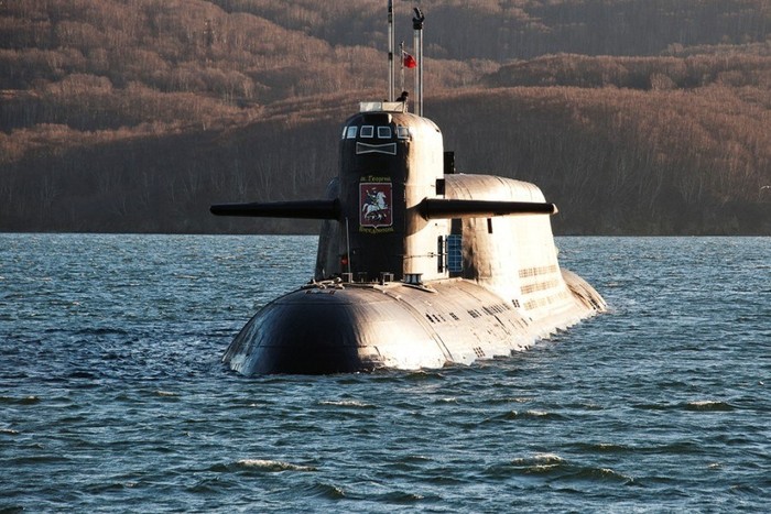 Một tàu ngầm hạt nhân của Hải quân Nga